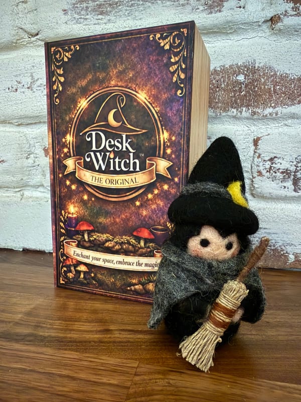 The Desk Witch collectible doll